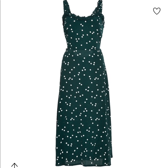 Faithfull the Brand | Dresses | Faithfull The Brand Gizele Midi Dress In  Green | Poshmark